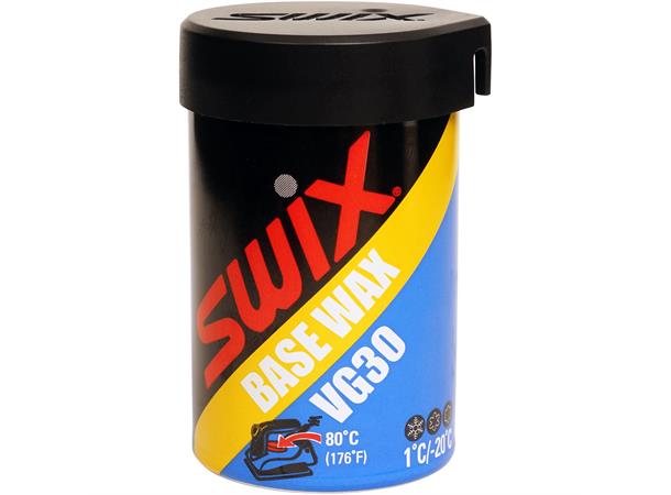 Swix VG30 Base Wax 45g. Slitesterk grunnvoks for temperatur