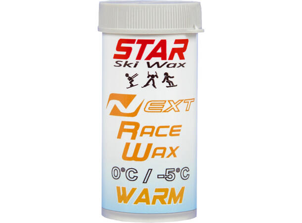 Star Next Race Warm Pulver 0/-5 28g, No Fluor pulver